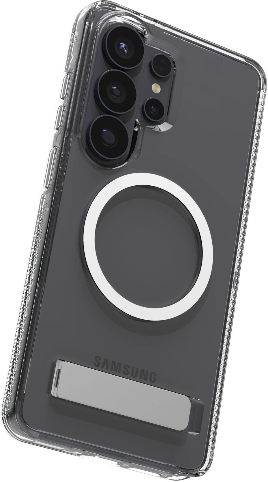 Alt View 19. ZAGG - Crystal Palace Snap Case with Kickstand for Samsung Galaxy S26 Ultra - Clear.