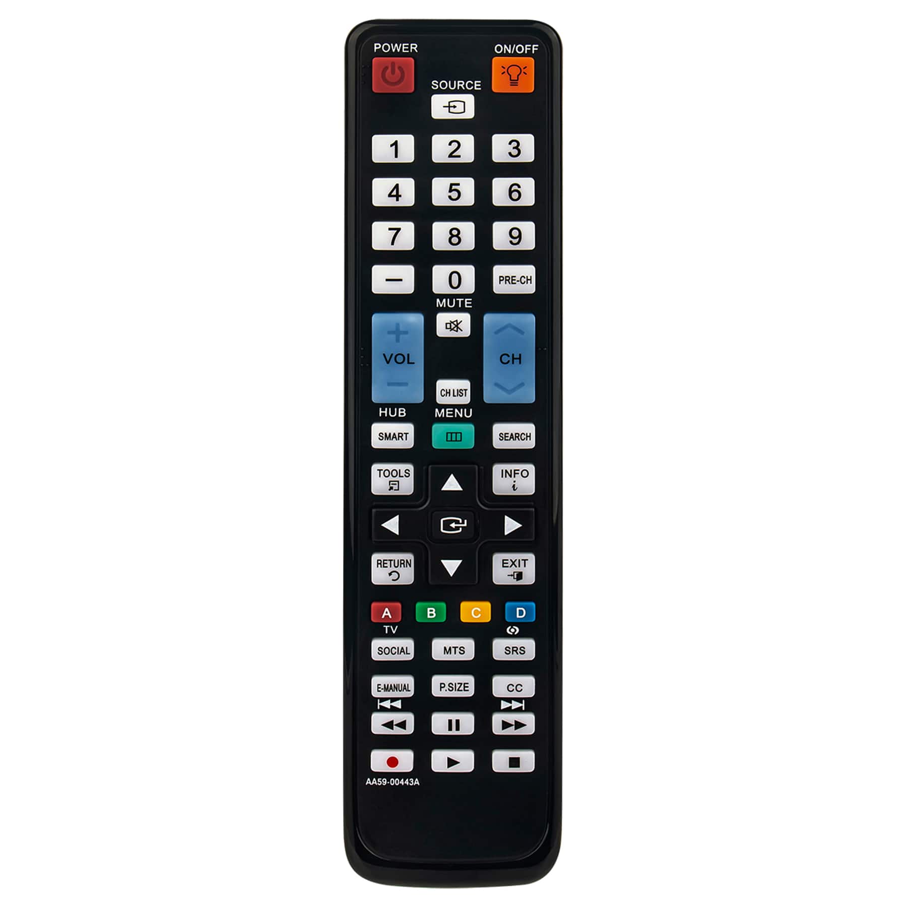 Photos - Remote control FIT ALLIMITY - AA59-00443A Replaced Remote  for Samsung TV UN32D6000SF UN40D6000SF UN40D6000SFXZA UN40D6050TF UN40D6300SF - B 