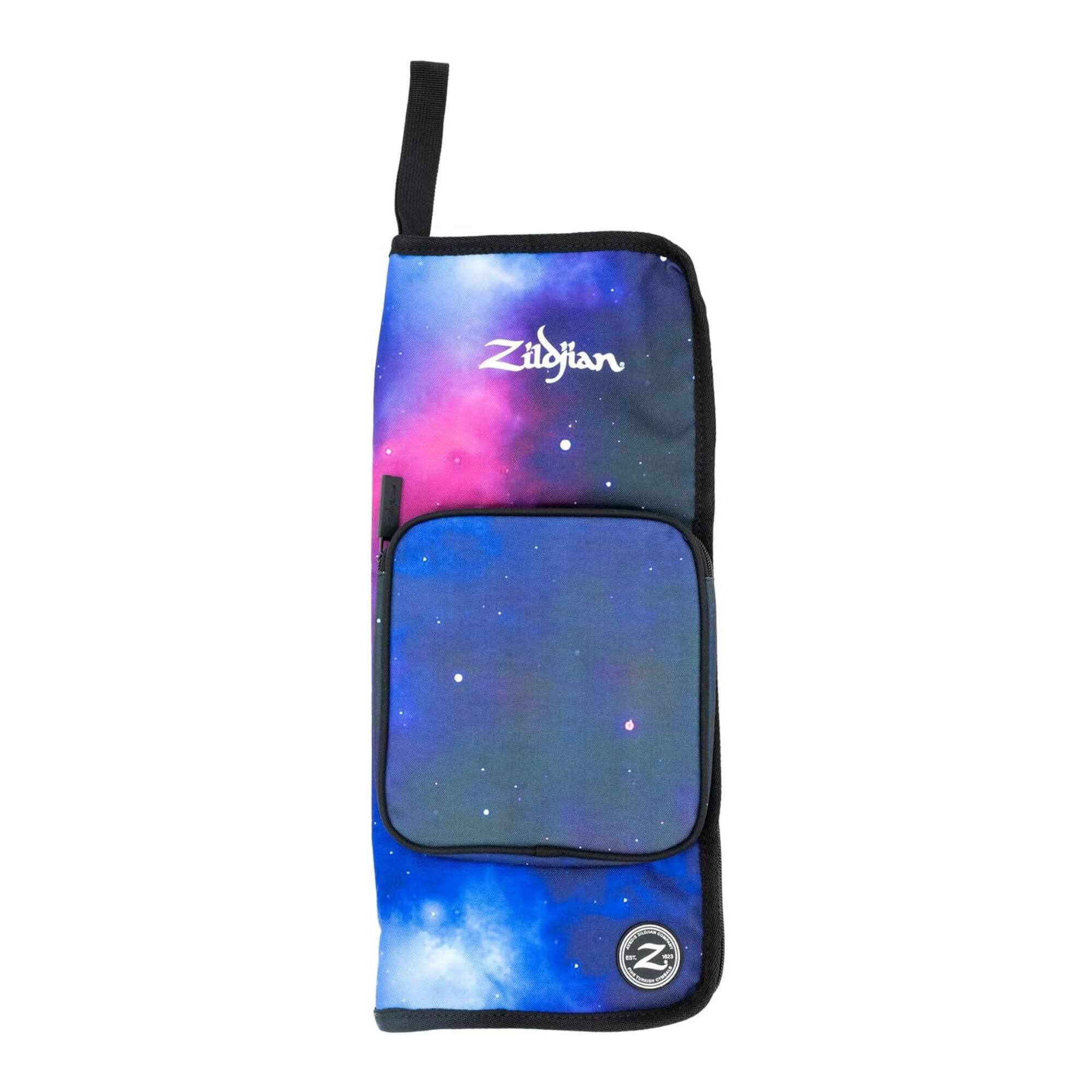 Front. Zildjian - Zildjian Student Stick Bag - Water-Resistant 600D Nylon (Purple Galaxy).