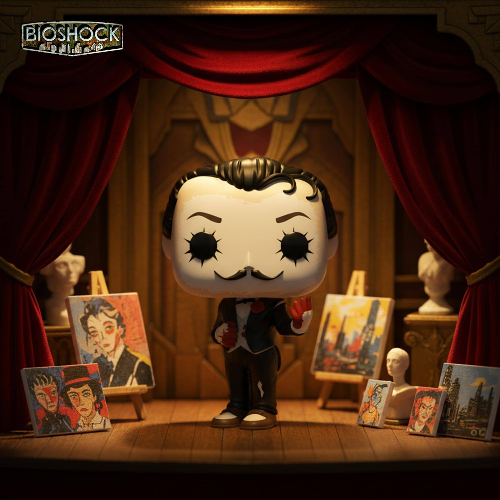 Alt View 10. Funko - Funko POP! Games: Bioshock - Sander Cohen   - COLLECTIBLES - Multicolor.