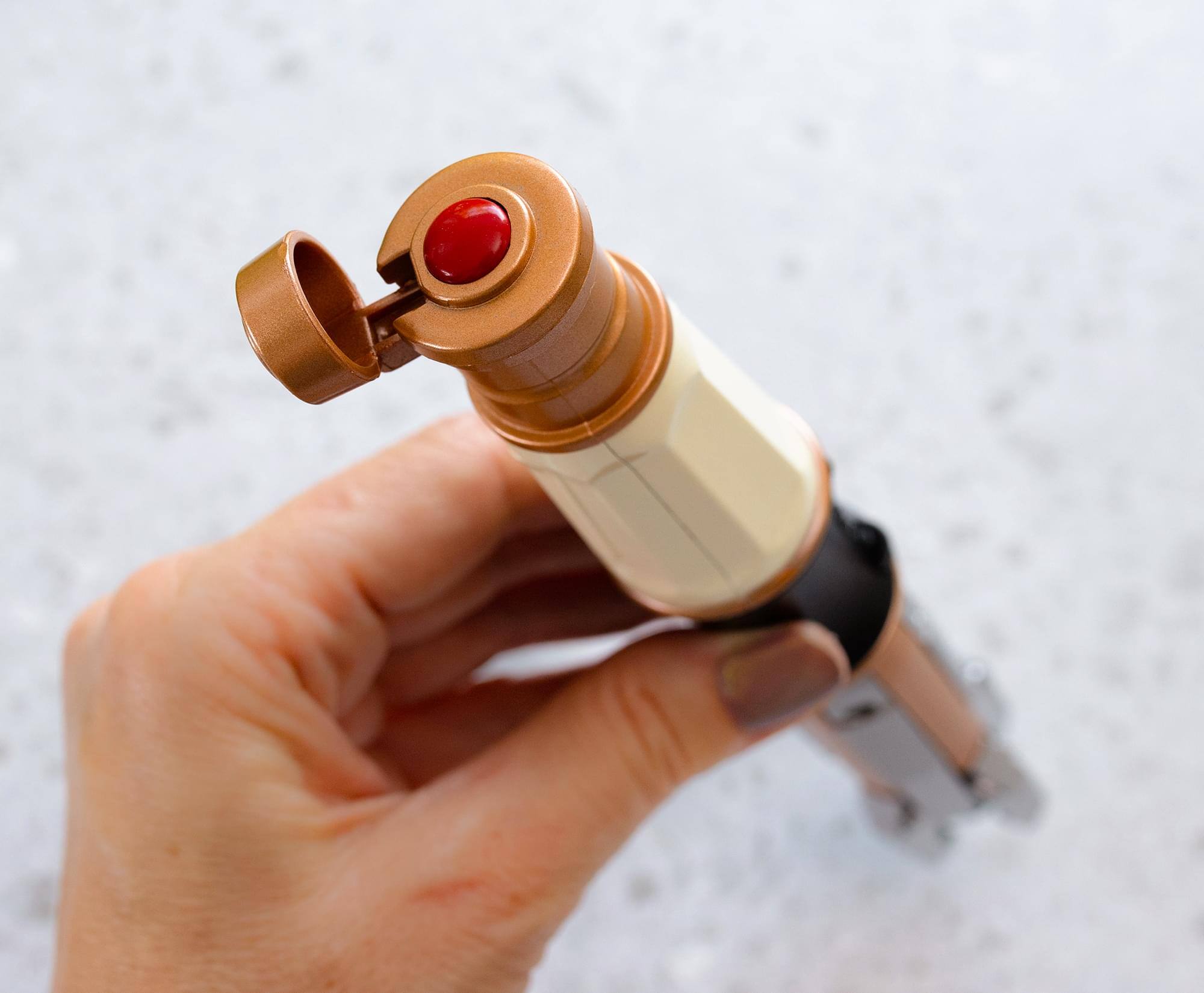 Alt View 4. Surreal Entertainment - Doctor Who 11th Doctor Electronic Sonic Screwdriver Prop | Toynk Exclusive - Bronze.