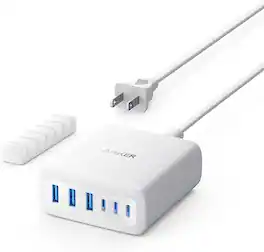 Anker - Desktop Charger - White