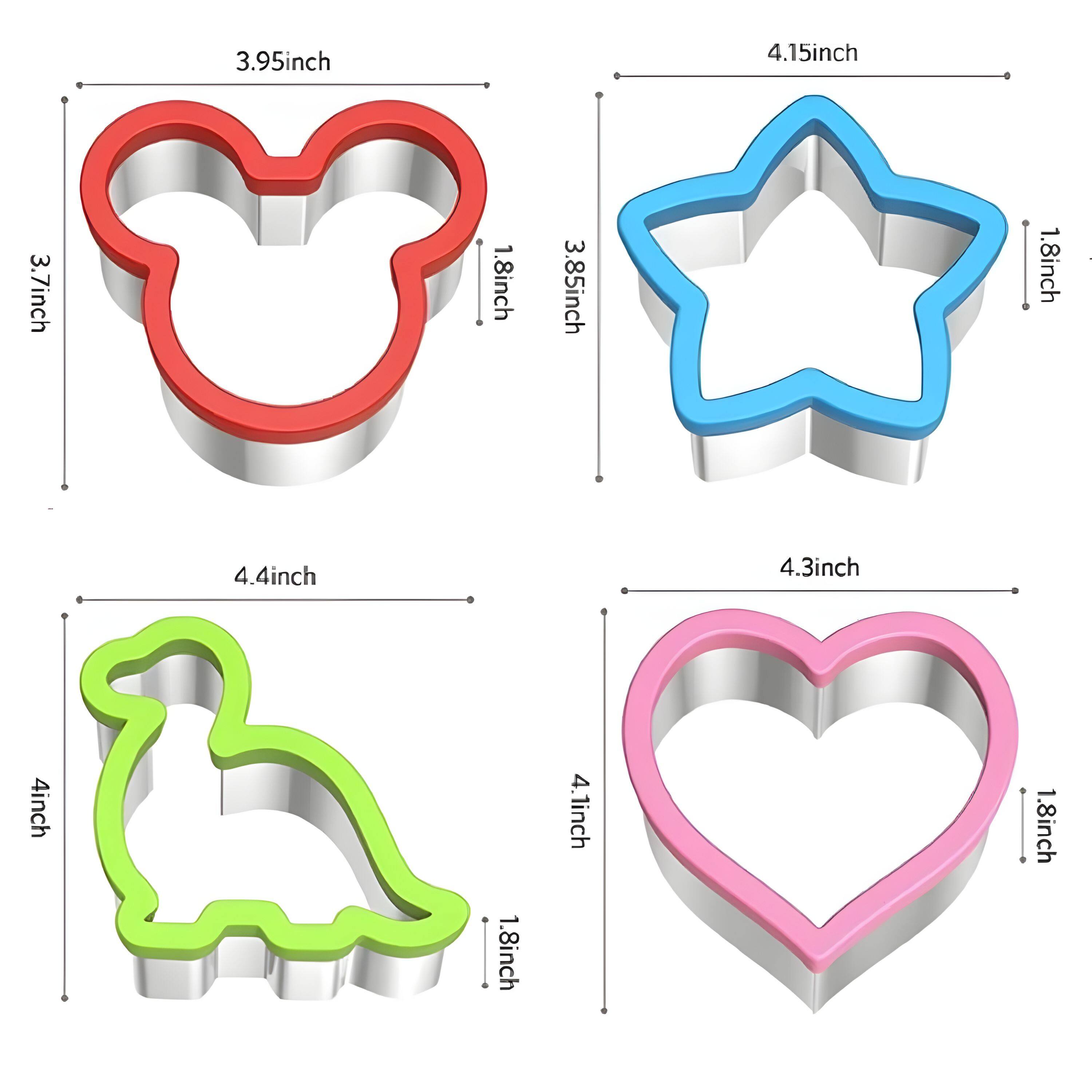 3.95 inch  
3.7 inch  
1.8 inch  

4.15 inch  
3.85 inch  
1.8 inch  

4.4 inch  
4 inch  
1.8 inch  

4.3 inch  
4.1 inch  
1.8 inch