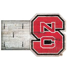 Fan Creations - NC State Wolfpack 6" x 12" Mounted Key Holder - Multicolor