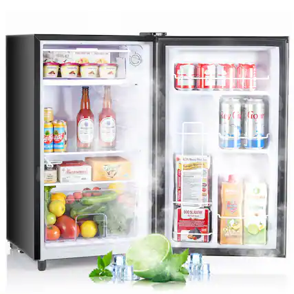 Sure, here is the corrected and grouped text from the image:
---
**Top Shelf:**
- Scone Mix
- Pizza Crust Mix
**Second Shelf:**
- Coca-Cola
- Mirnagorodskaya
- Mirnagorodskaya
**Third Shelf:**
- Mirnagorodskaya
- Chobani
**Bottom Shelf:**
- Vegetables (tomatoes, cucumbers, broccoli, lemons, raspberries)
**Door Shelves:**
- Rey Cidrio
- Previnl Blasen
- Rekap
- RUTKALA
- DDO SL-RUTRY
- Me Oko
---
This text is organized based on the items visible in the refrigerator.