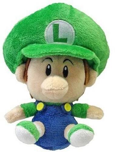 Little Buddy - Nintendo - Super Mario Bros. Baby Luigi 5" Plush - Collectibles - Multicolor