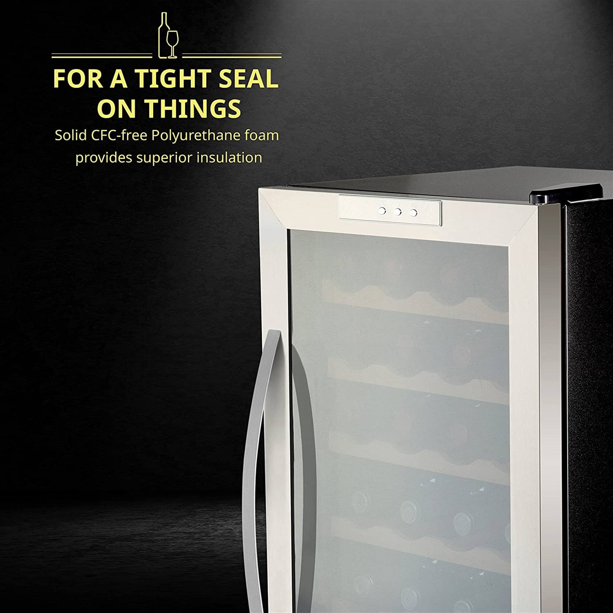 FOR A TIGHT SEAL ON THINGS

Solid CFC-free Polyurethane foam provides superior insulation