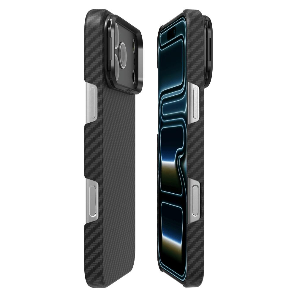 Alt View 2. Itskins - Supreme R Eclipse Stand MagSafe Case for Apple iPhone 18 Pro Max / 17 Pro Max - Black.