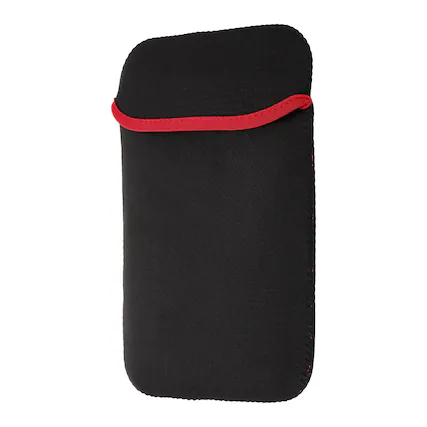 Front. Unique Bargains - Laptop Case - Soft Computer Sleeve Carrying Bag, Shockproof Protective Cover for 9" Notebook - Red-Black.