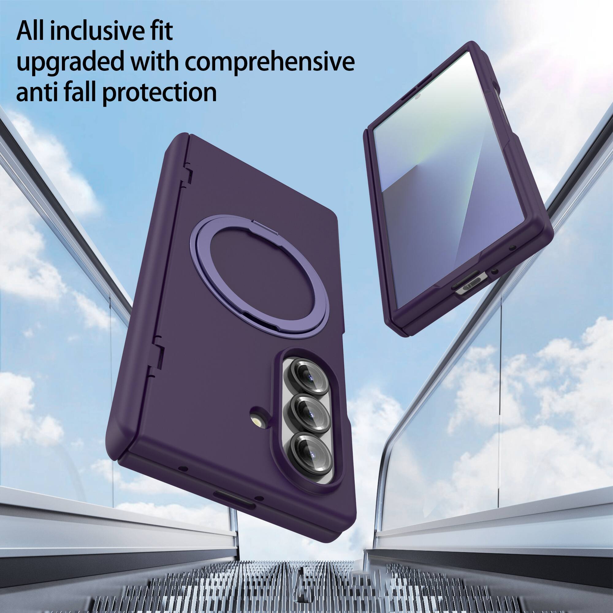 All inclusive fit upgraded with comprehensive anti fall protection