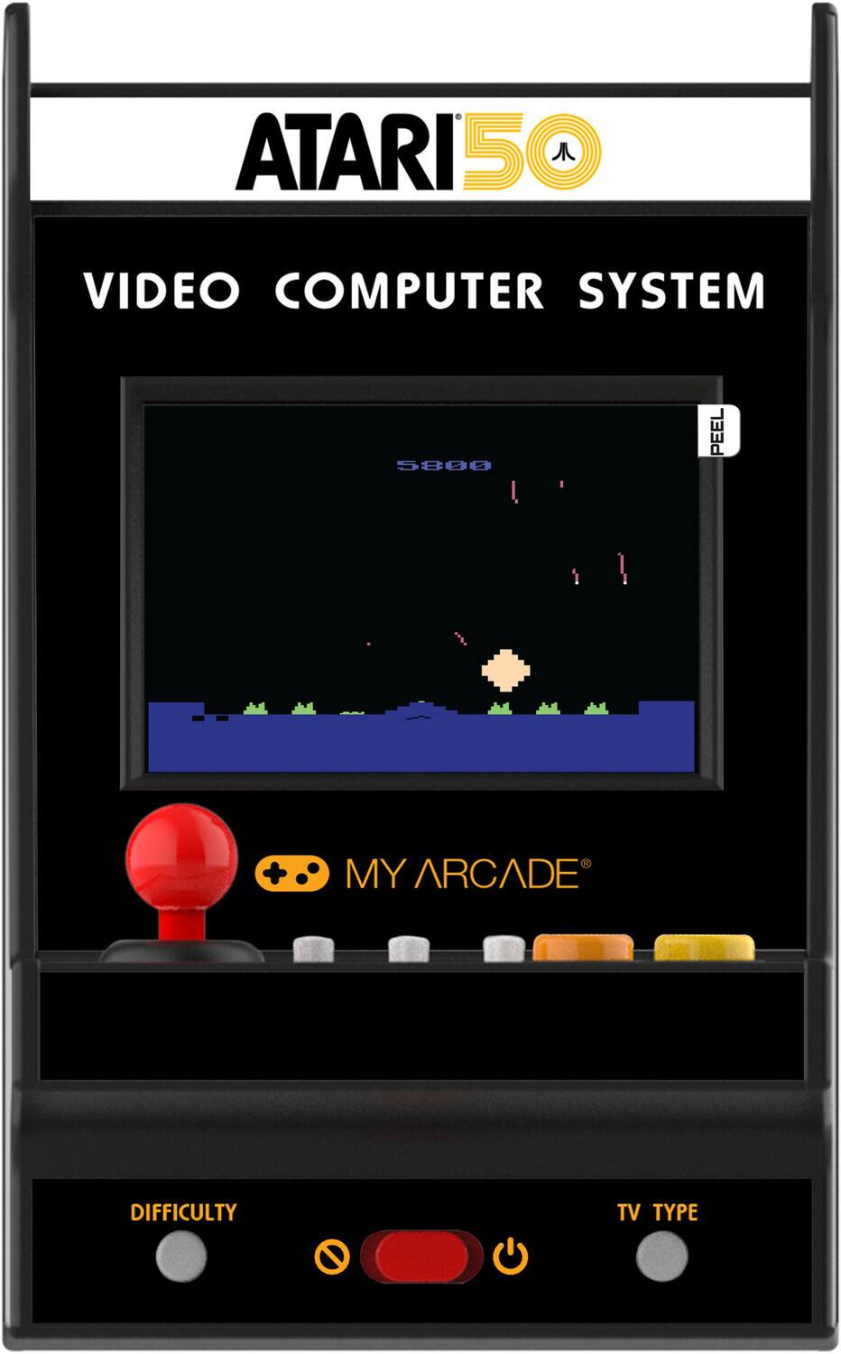 ATARI 50  
VIDEO COMPUTER SYSTEM  

MY ARCADE  

DIFFICULTY  
TV TYPE