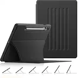 Kitcheniva - Magnetic Stand Case for Samsung Galaxy Tab S10 Lite / Tab S10 FE - Black
