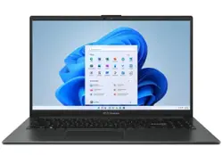 ASUS - Vivobook Go 15" Laptop FHD - Ryzen 5 7520U with 8GB RAM - 512GB SSD - Mixed Black - Front_Zoom