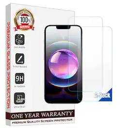 Entronix - Screen Protector Compatible with iPhone 17 Air - 2-Piece Combo - Clear