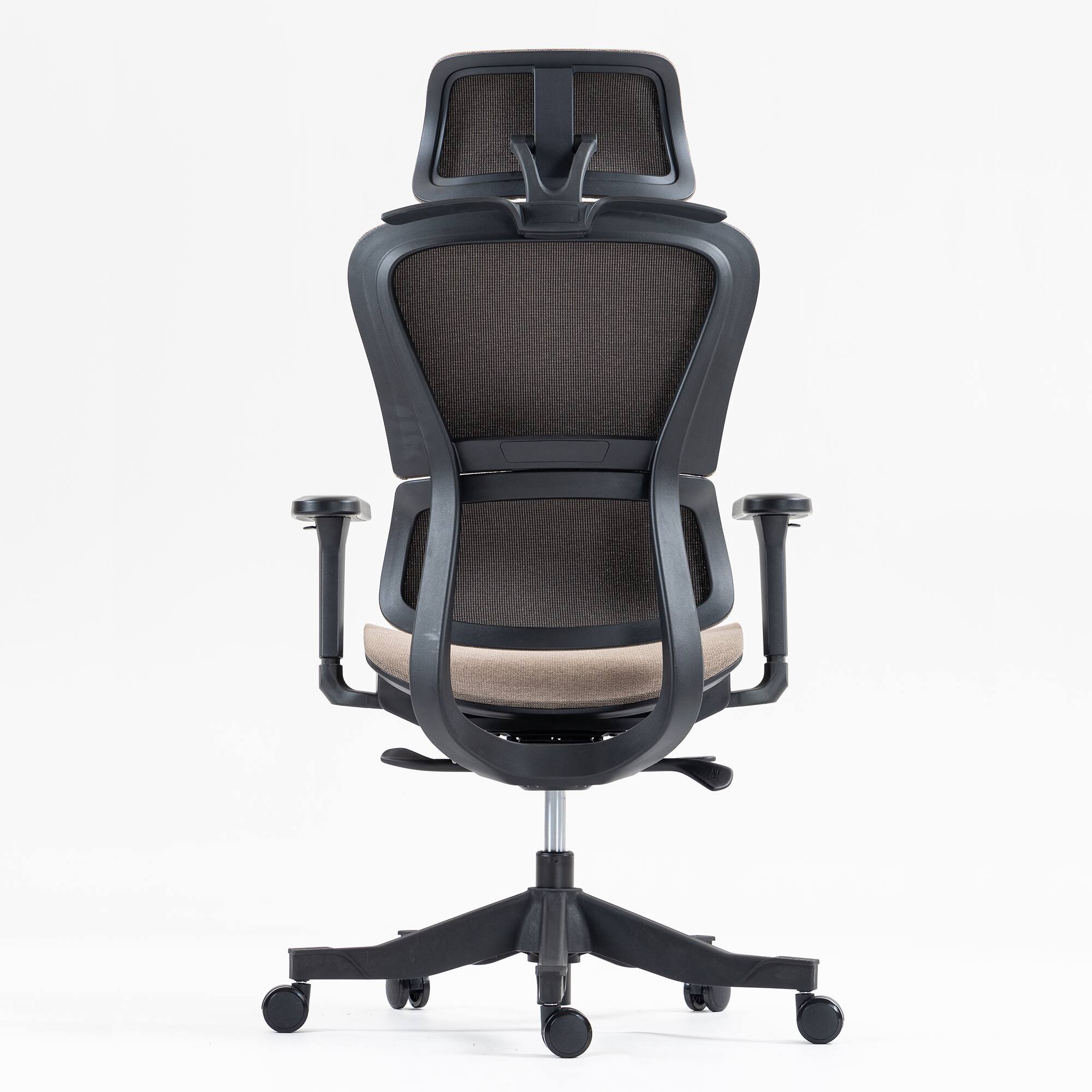 Alt View 4. GOODSILO - Ergonomic High Back Mesh Office Chair with Adjustable Lumbar Support - Brown.