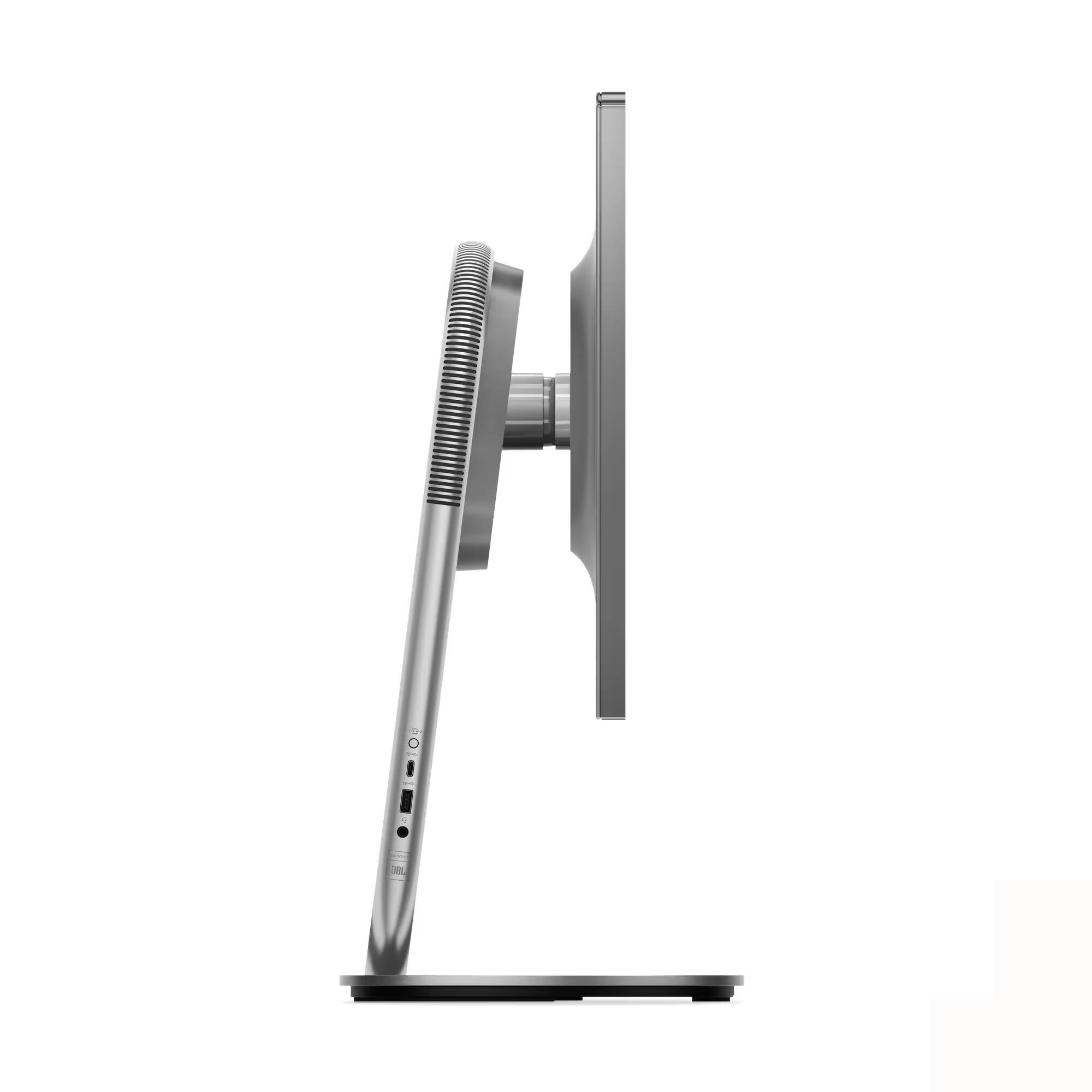 Left. Lenovo - Lenovo Yoga AIO 27Iah10 27" Touch AIO Ultra 5 125H 16GB RAM 512GB SSD W11H - Grey.