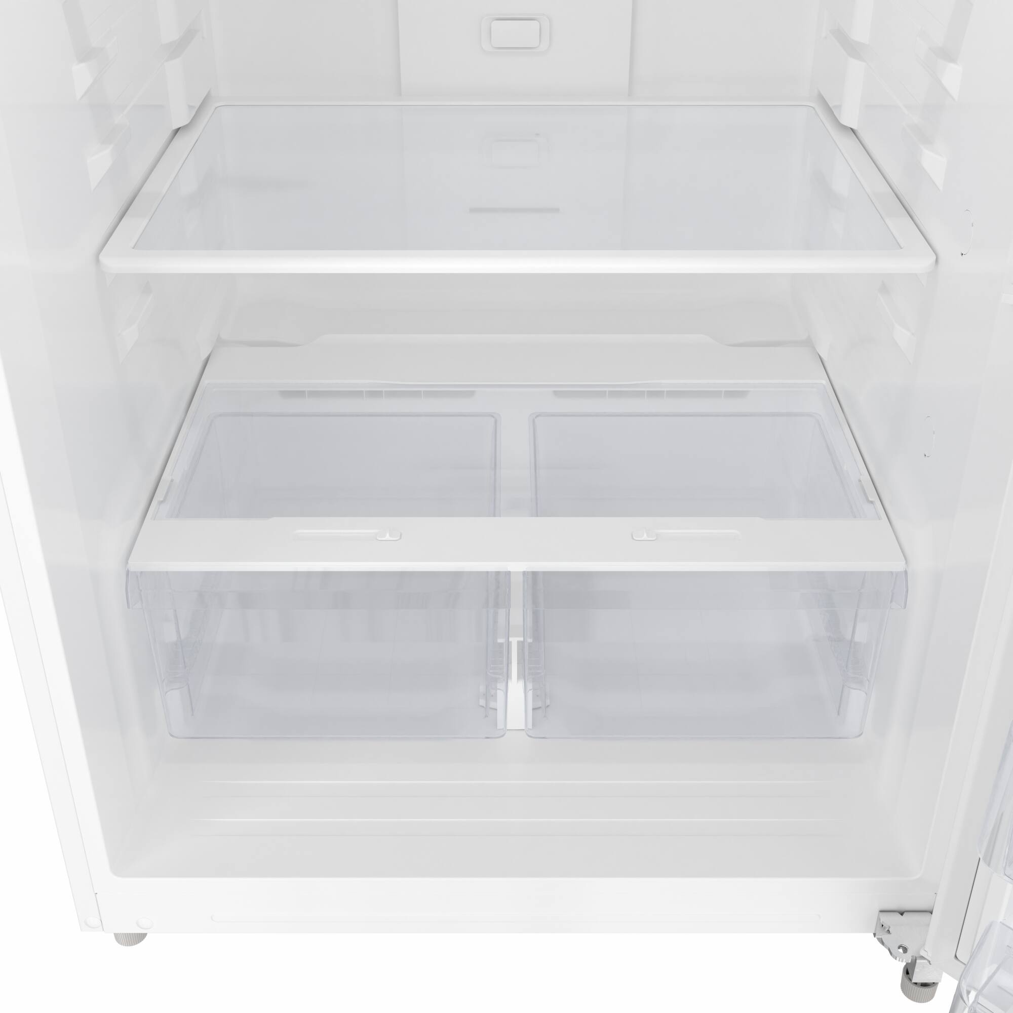 Alt View 6. Koolmore - 30 In. 20 Cu. Ft. Top-Freezer Household Refrigerator in White, Energy Star Certified - White.