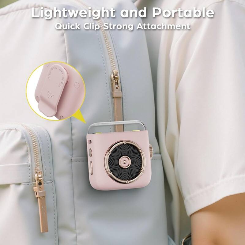 Lightweight and Portable  
Quick Clip Strong Attachment