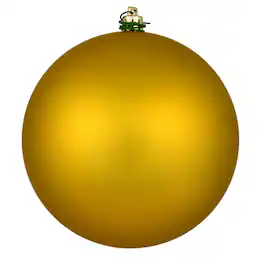 Vickerman - 10" Medallion Matte Ball UV Drilled - Medallion Gold