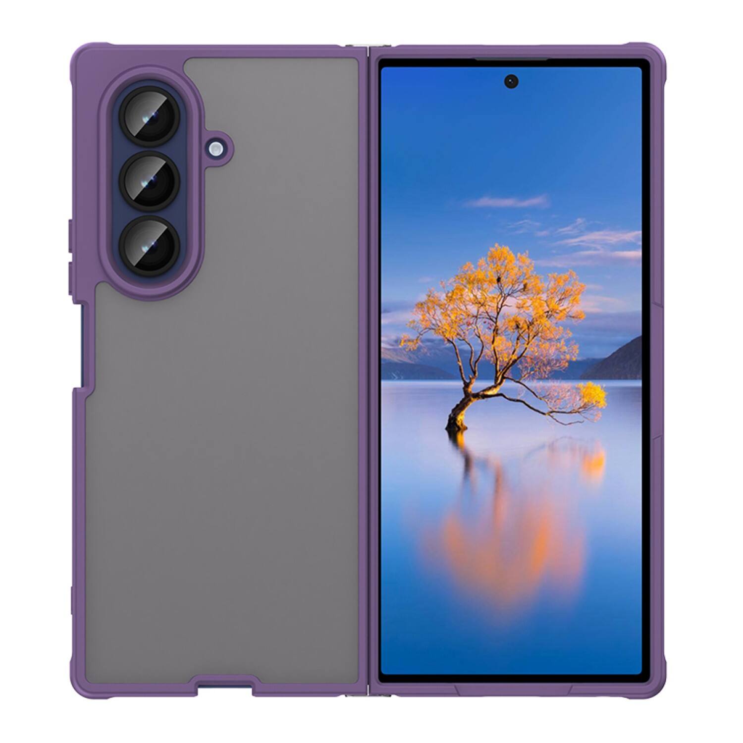 Sahara - Venture Series Matte Case for Samsung Galaxy Z Fold7 - Purple Orchid