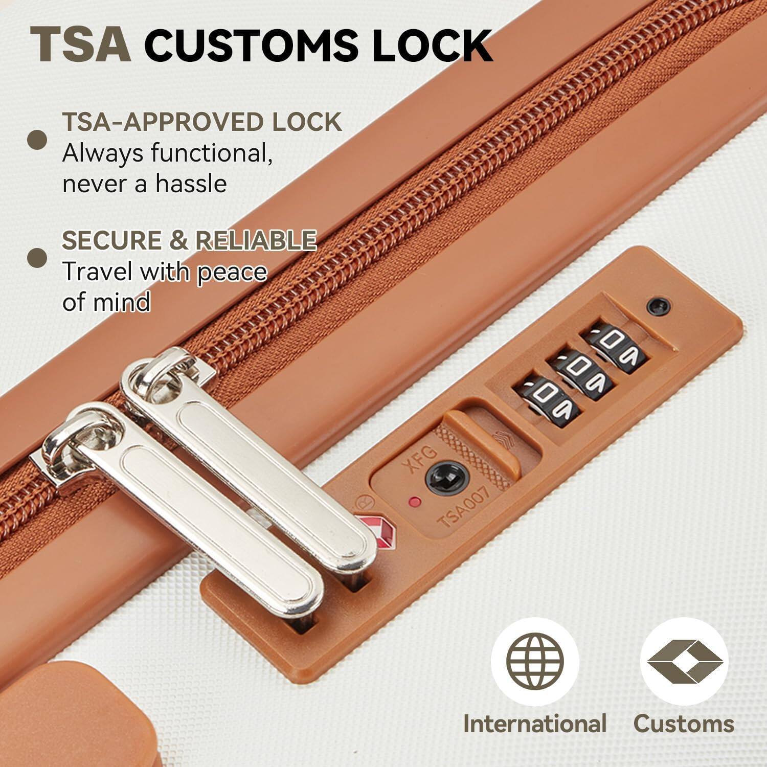 TSA CUSTOMS LOCK

TSA-APPROVED LOCK
Always functional, never a hassle

SECURE & RELIABLE
Travel with peace of mind

XFG TSA007

International Customs