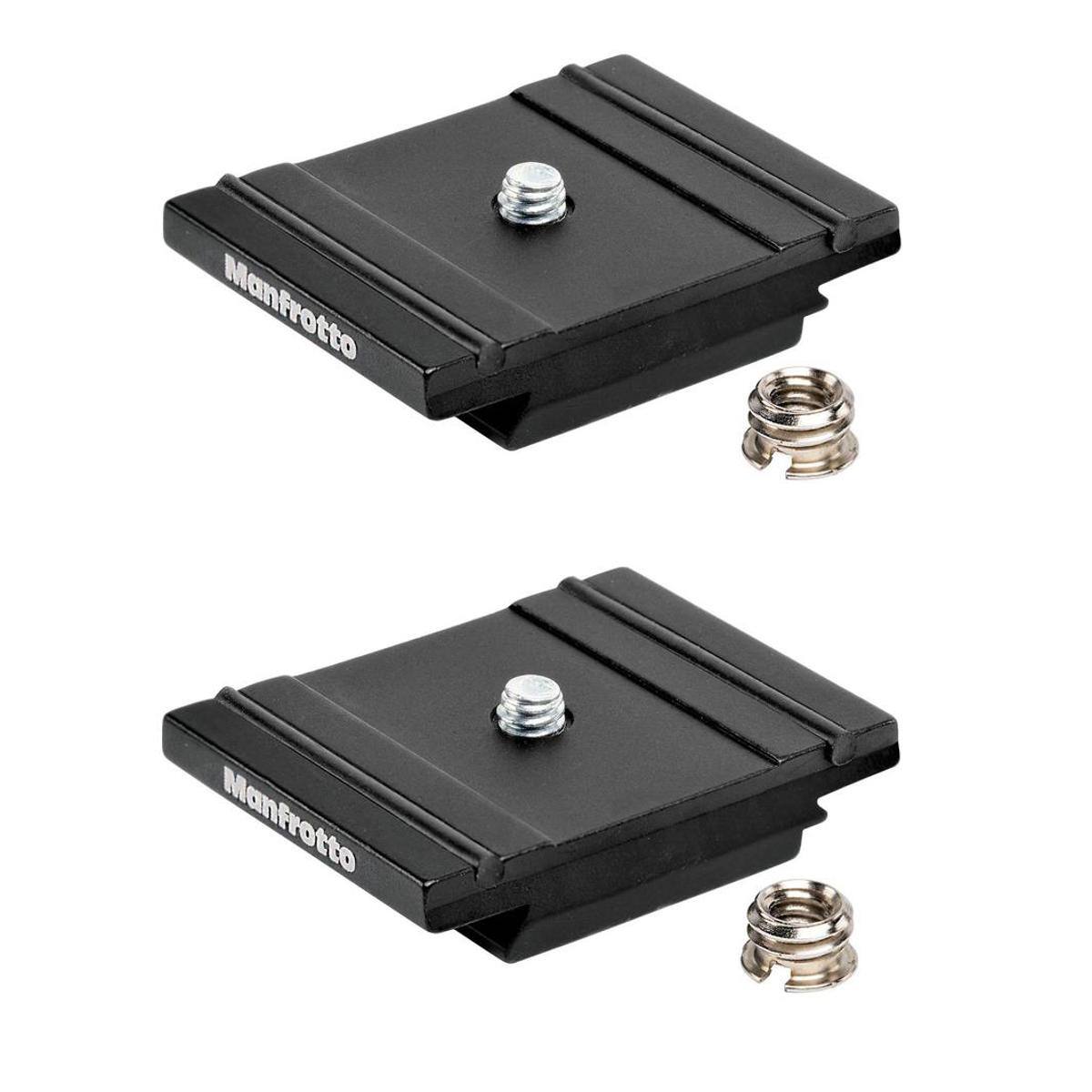 Manfrotto - 2 PACK 200PL-Pro Aluminum Plate