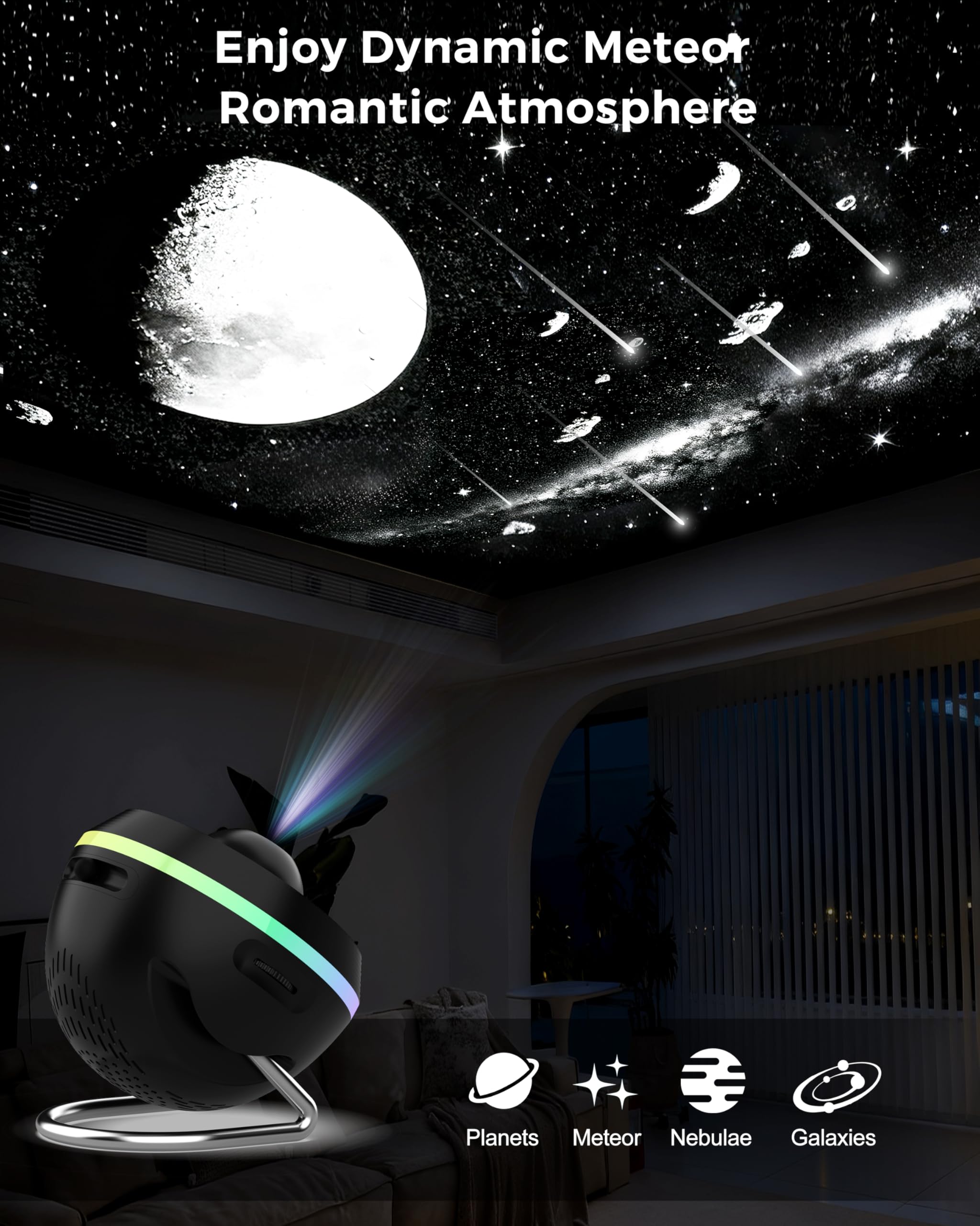 Enjoy Dynamic Meteor Romantic Atmosphere

Planets Meteor Nebulae Galaxies