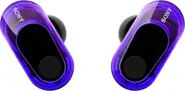 Sony - INZONE Buds Truly Wireless Noise Cancelling Gaming Earbuds, Perfect for PS5, PC - Glass Purple