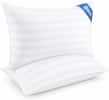 Front. COQOOL - Bed Pillows Queen Size Set of 2 - Luxury Hotel Pillows for Sleeping - White.