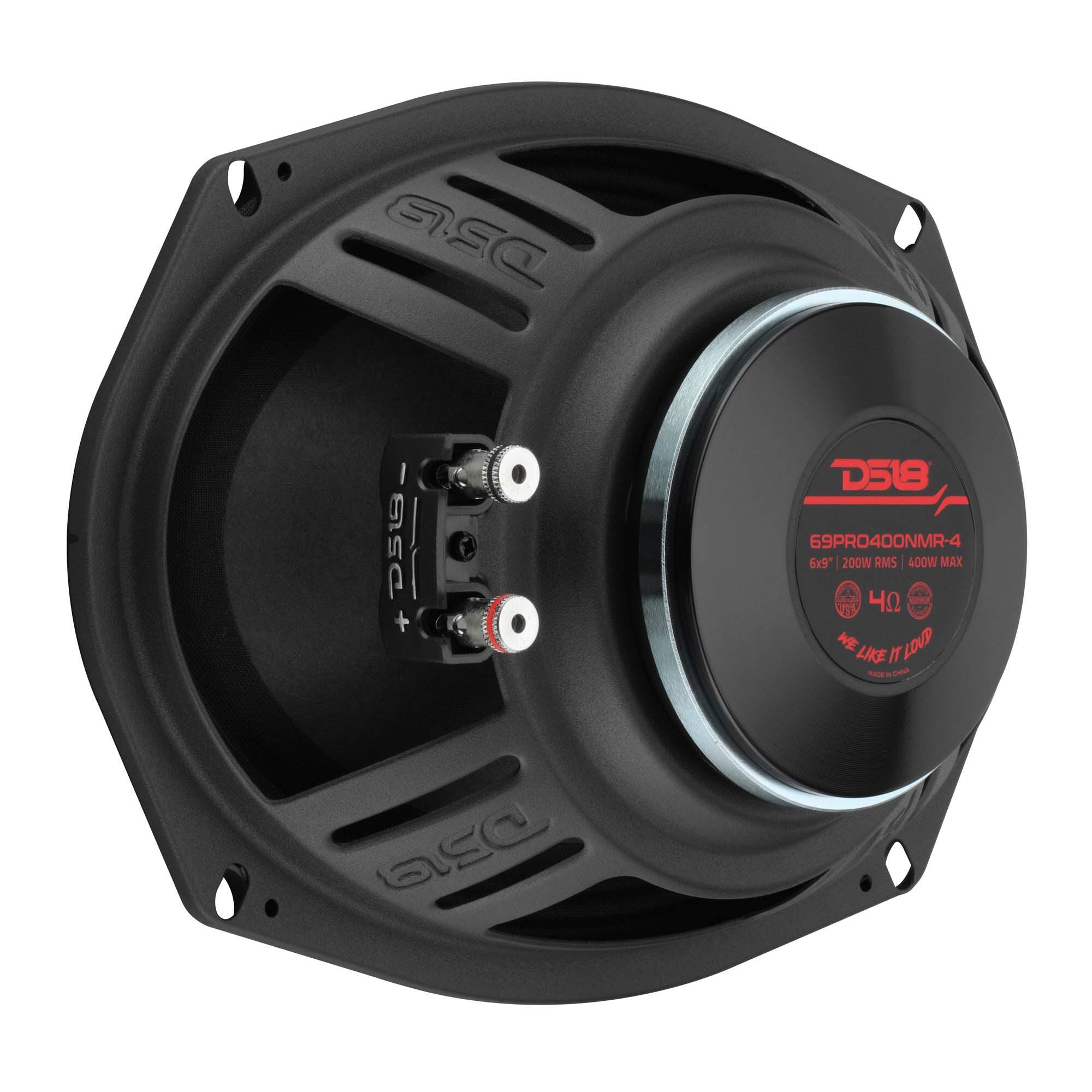 DSL DSG D519  
D518 69PRO400NMR-4 6x9" 200W RMS 400W MAX 40Ω WE LIKE IT LOUD