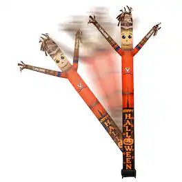Sporticulture - Virginia Cavaliers Halloween Scarecrow Inflatable Crazy Sports Fan - Orange