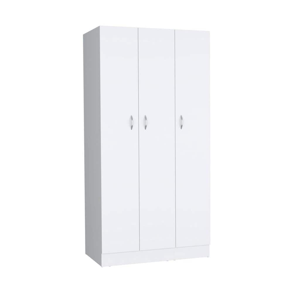TuHome - Ohio Armoire Wardrobe MDF - White