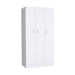 TuHome - Ohio Armoire Wardrobe MDF - White