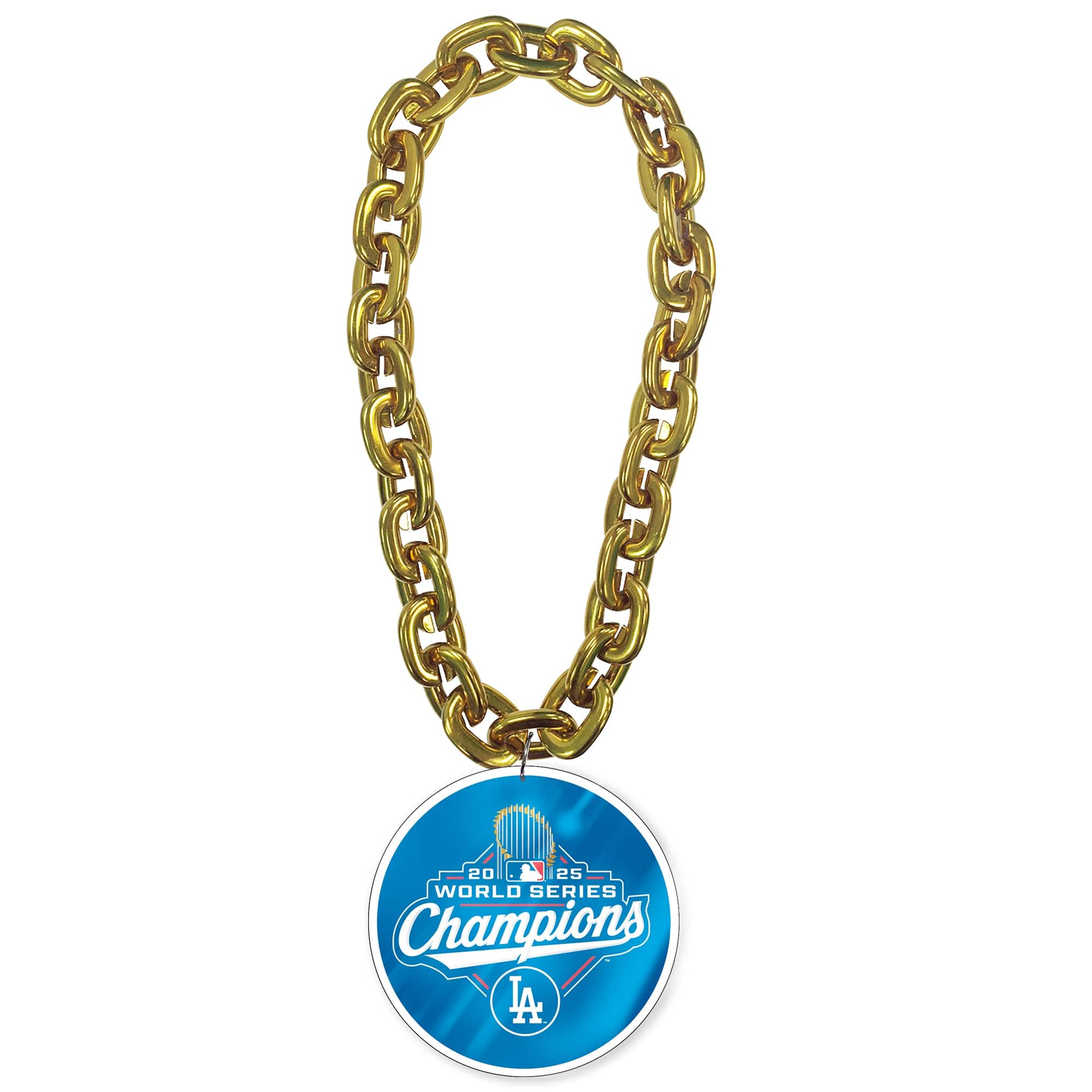 FanFave - Los Angeles Dodgers 2025 World Series Champions Fan Chain - Multicolor