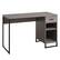 Angle. OSP Home Furnishings - Hagney Lane Rectangular Modern 1-Drawer Desk - Farm Oak.