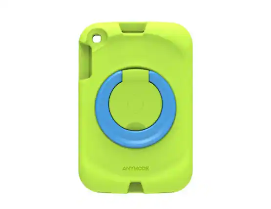 Front. Samsung - Samsung Galaxy Tab A7 Anymode Book Cover I Color: Green - Green.