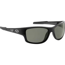 Flying Fisherman - Down Sea Polarized Sunglasses - Matte Black/Smoke