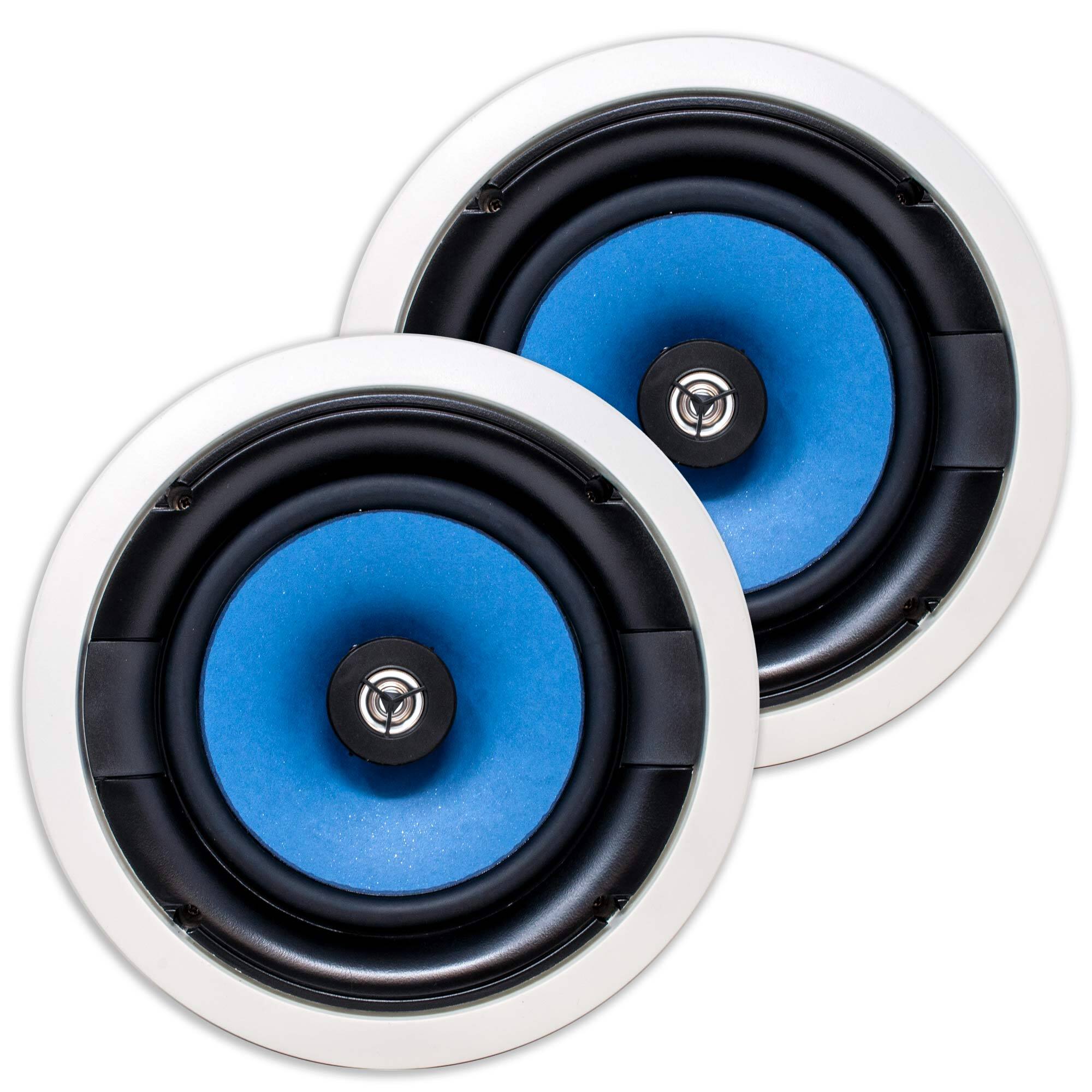 Front. Legrand - Legrand MS3800 3000 Series 8" In-Ceiling Speakers (Pair) - Black/Gray.