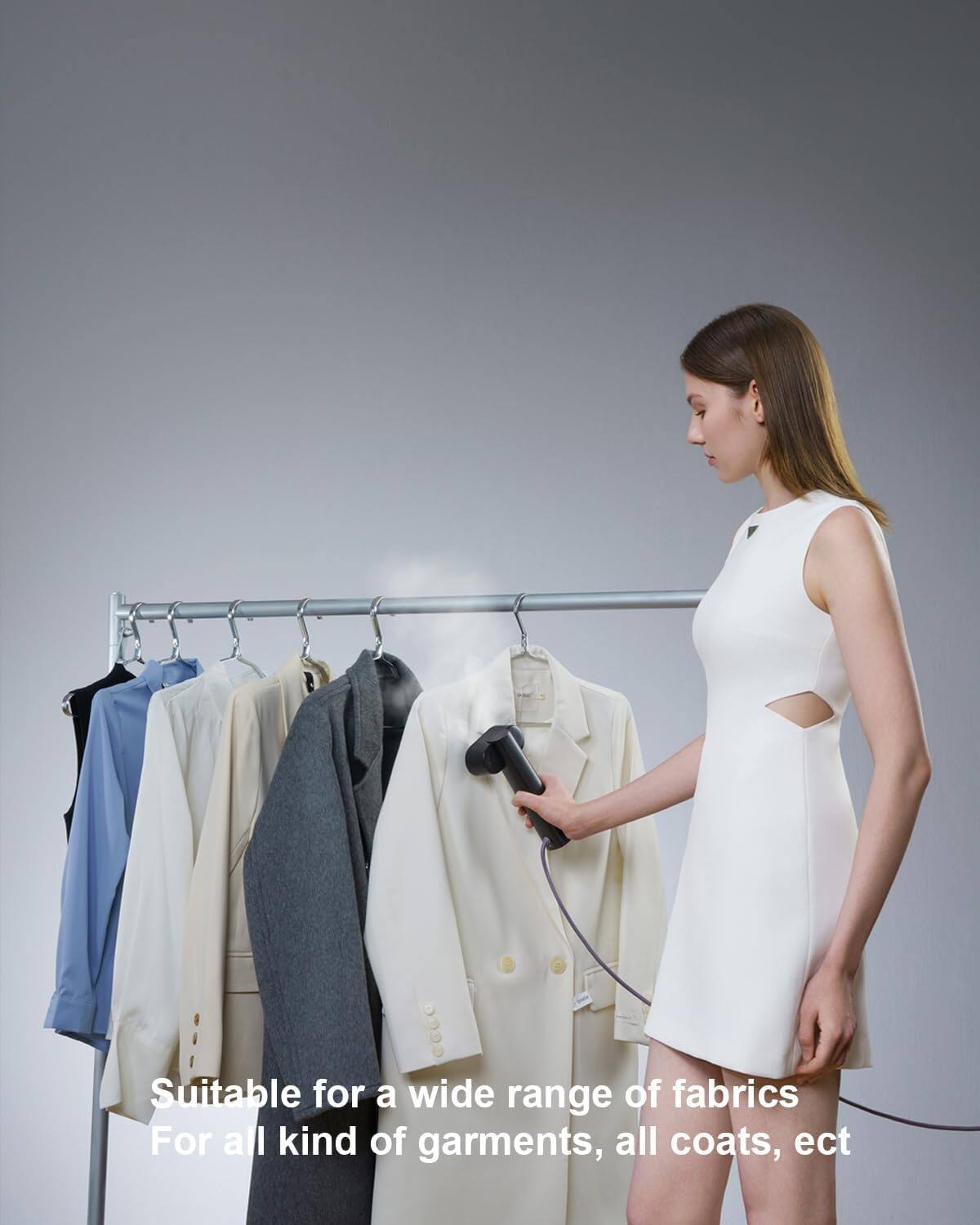 Suitable for a wide range of fabrics  
For all kinds of garments, all coats, etc.