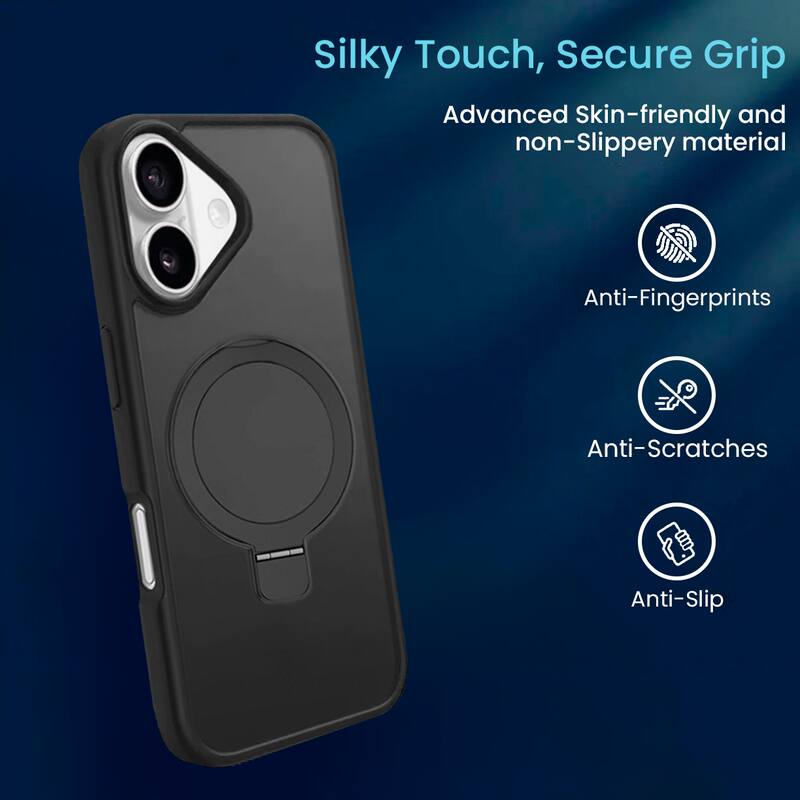 Silky Touch, Secure Grip

Advanced Skin-friendly and non-Slippery material

- Anti-Fingerprints
- Anti-Scratches
- Anti-Slip