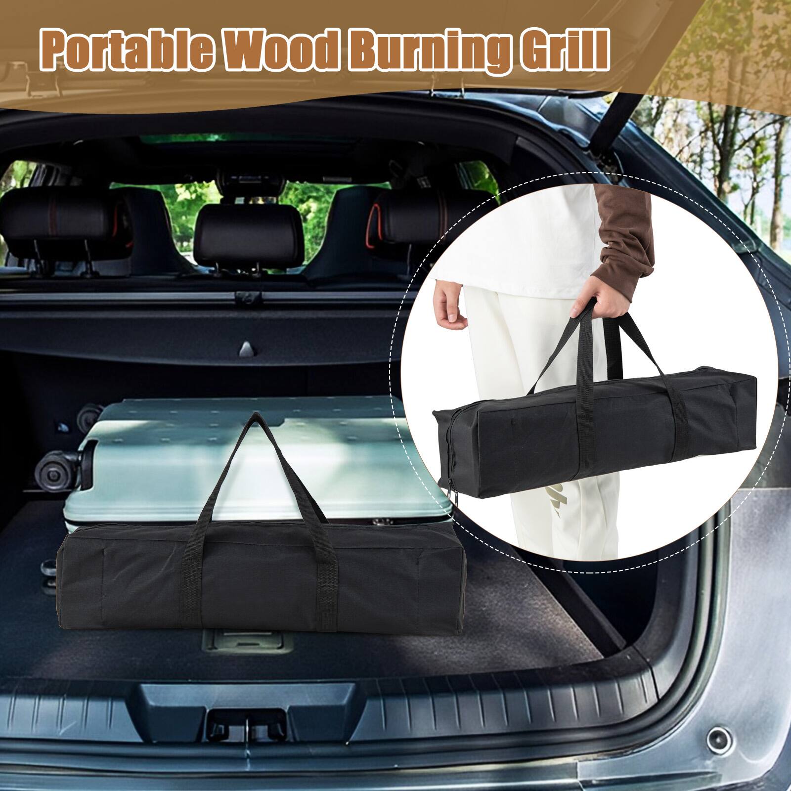 Portable Wood Burning Grill