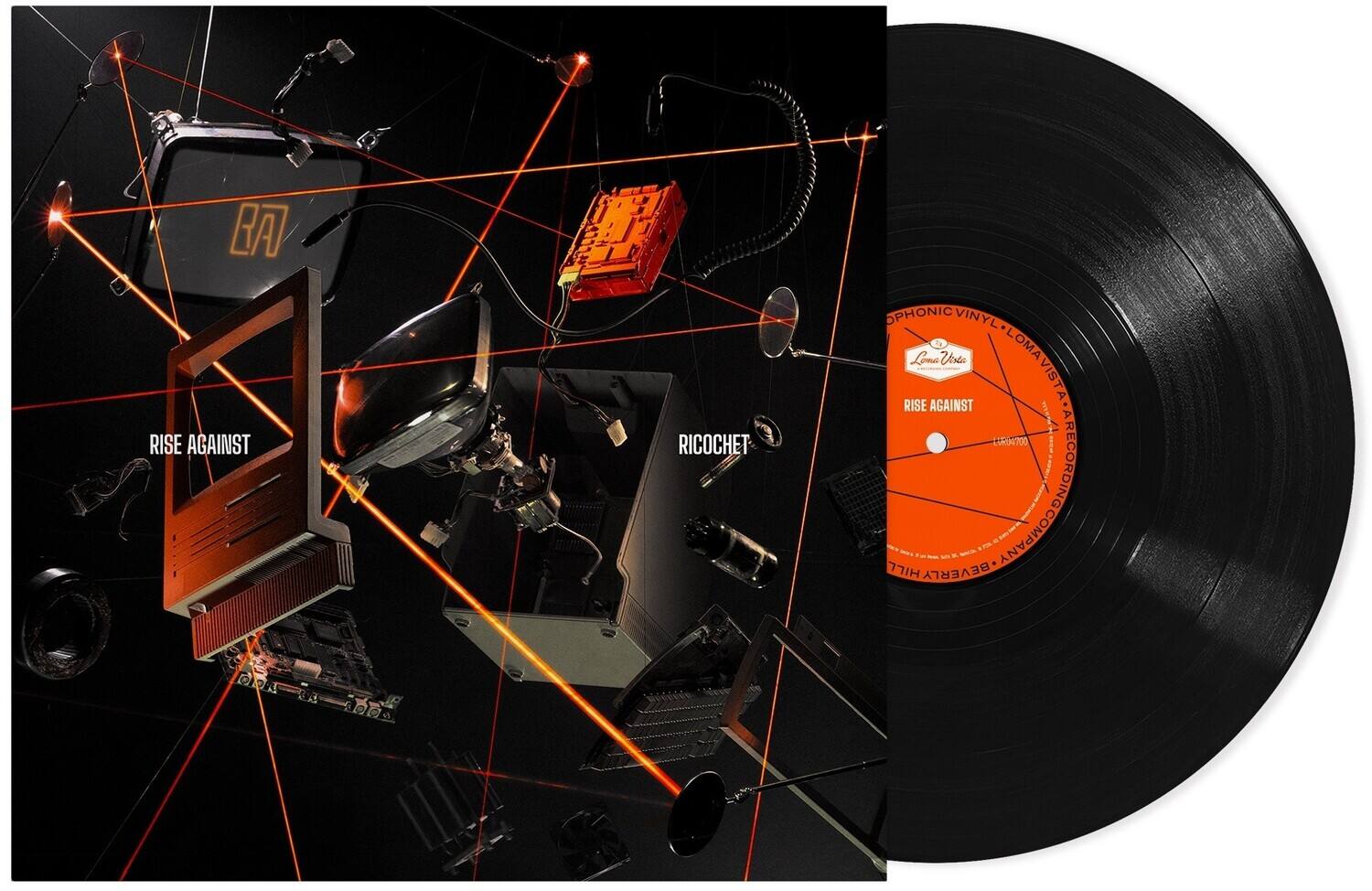 RISE AGAINST  
RICOCHET  
Sonic Vinyl  
Lena Vinea  
Loma Vista  
A RISE AGAINST  
Antinodes  
A Recording Company  
Hill Beverly