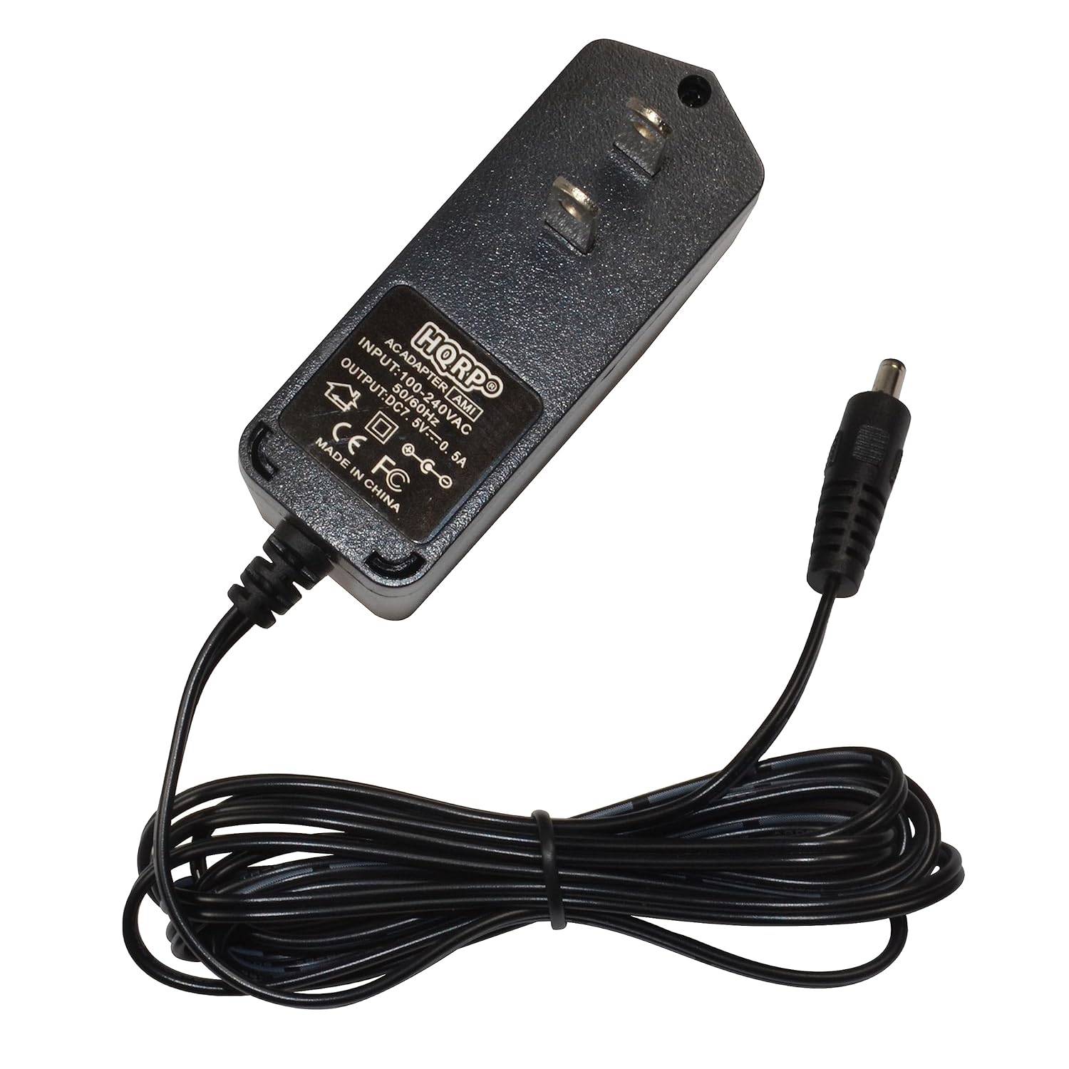 OUTPUT: DC7V  
INPUT: 100-240VAC 50/60Hz  
HORPO AMI 0  
MADE IN CHINA  
CE  
5V 0.5A