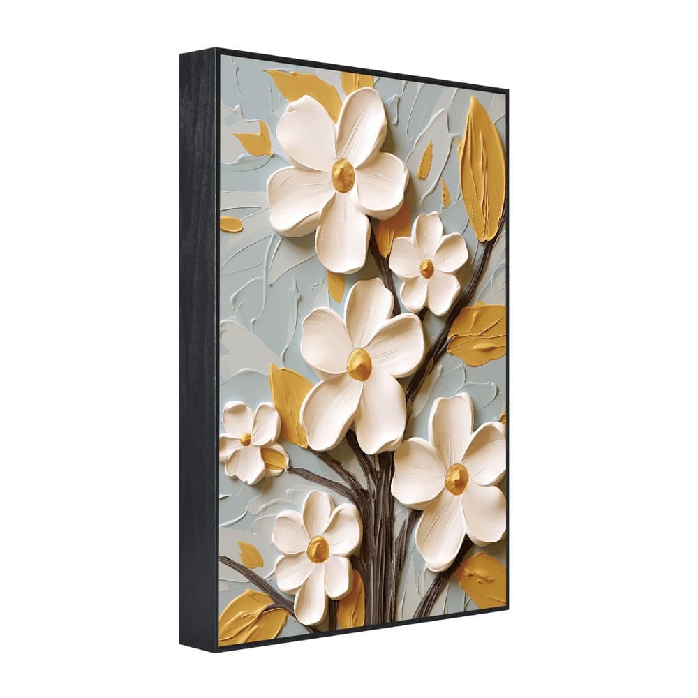 Thomson - QY-BG002 BB83085- Wall Art Wireless Bluetooth True Wireless Stereo Speaker built in battery - Black + Fabric