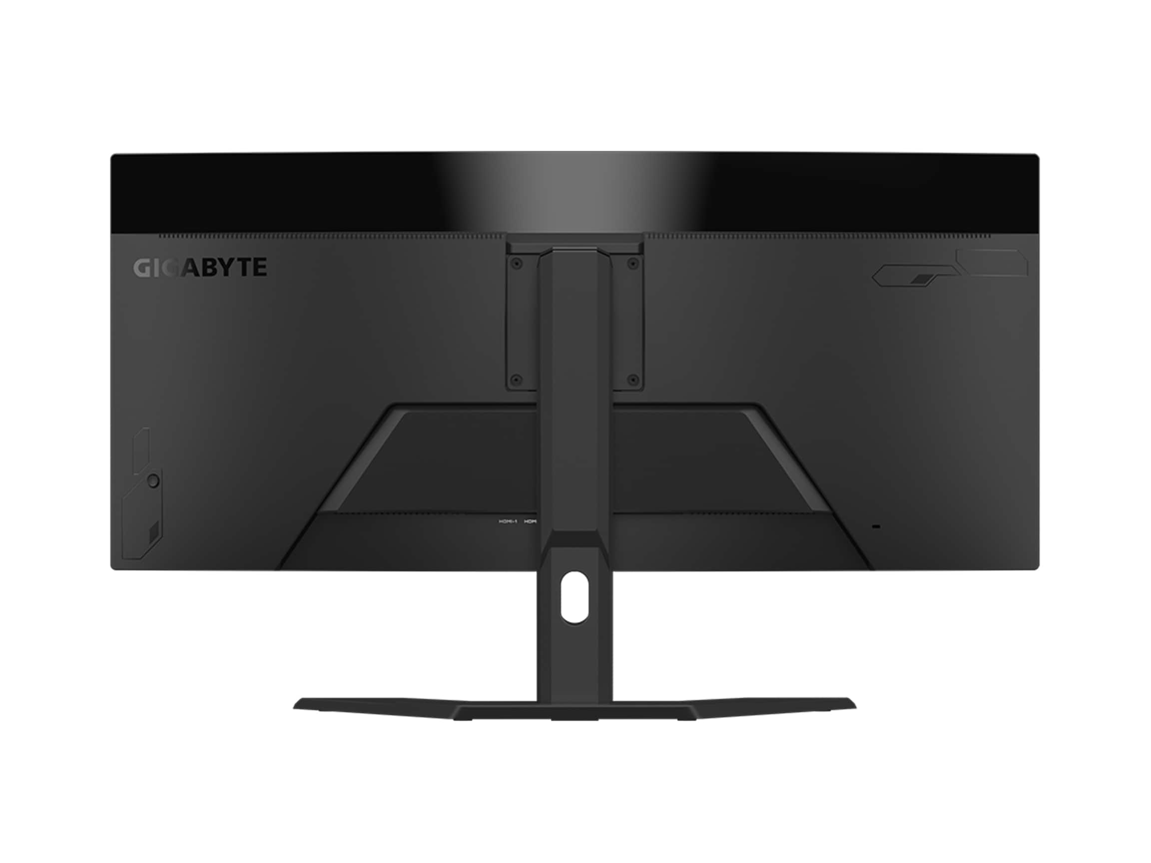 Alt View 17. GIGABYTE - GS34WQC 34" LED WQHD FreeSync Premium Curved Gaming Monitor with HDR (HDMI, DisplayPort) - Black.