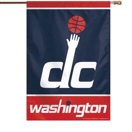 WinCraft - Washington Wizards 28" x 40" Primary Logo Single-Sided Vertical Banner - Multicolor