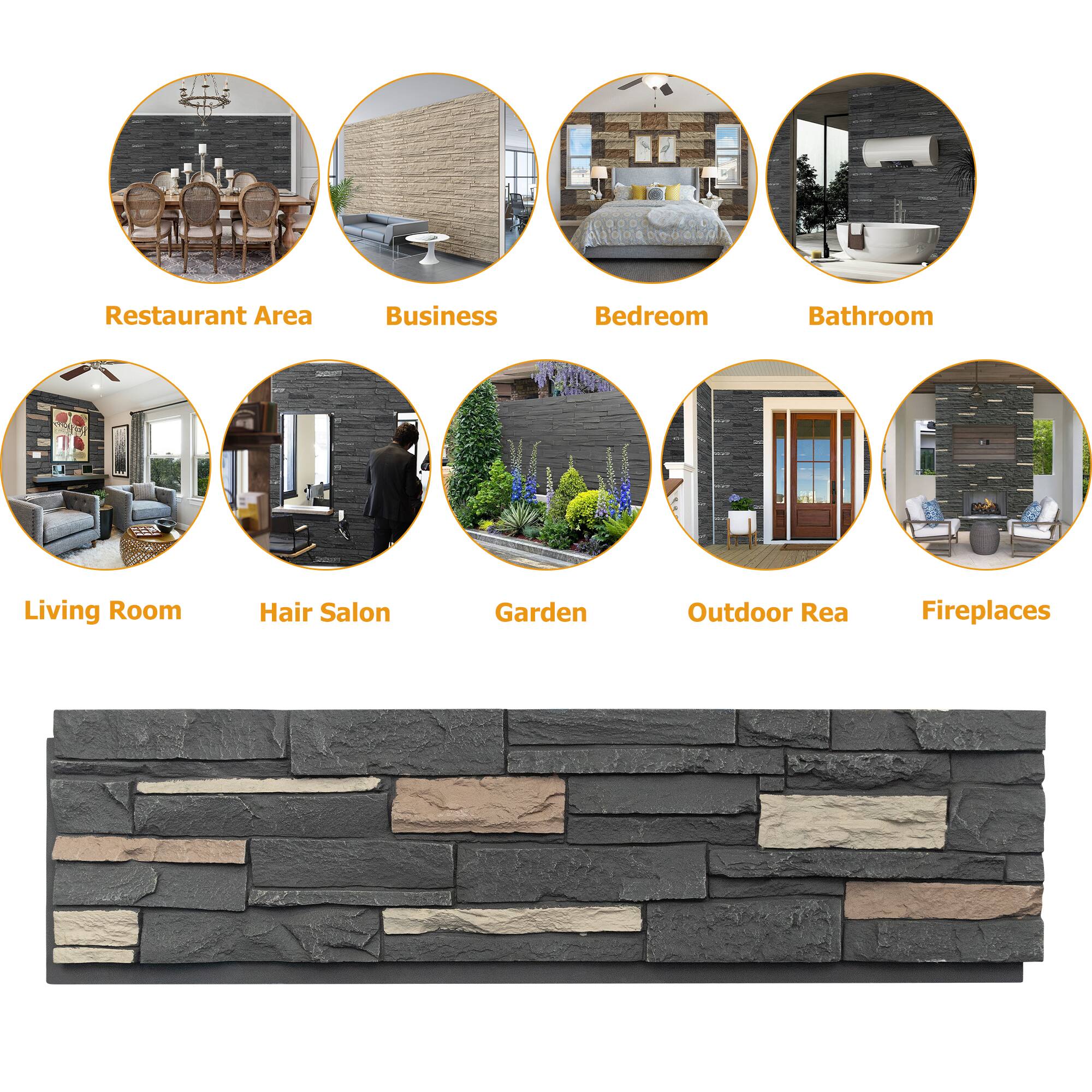 Restaurant Area  
Business  
Bedroom  
Bathroom  
Living Room  
Hair Salon  
Garden  
Outdoor Area  
Fireplaces