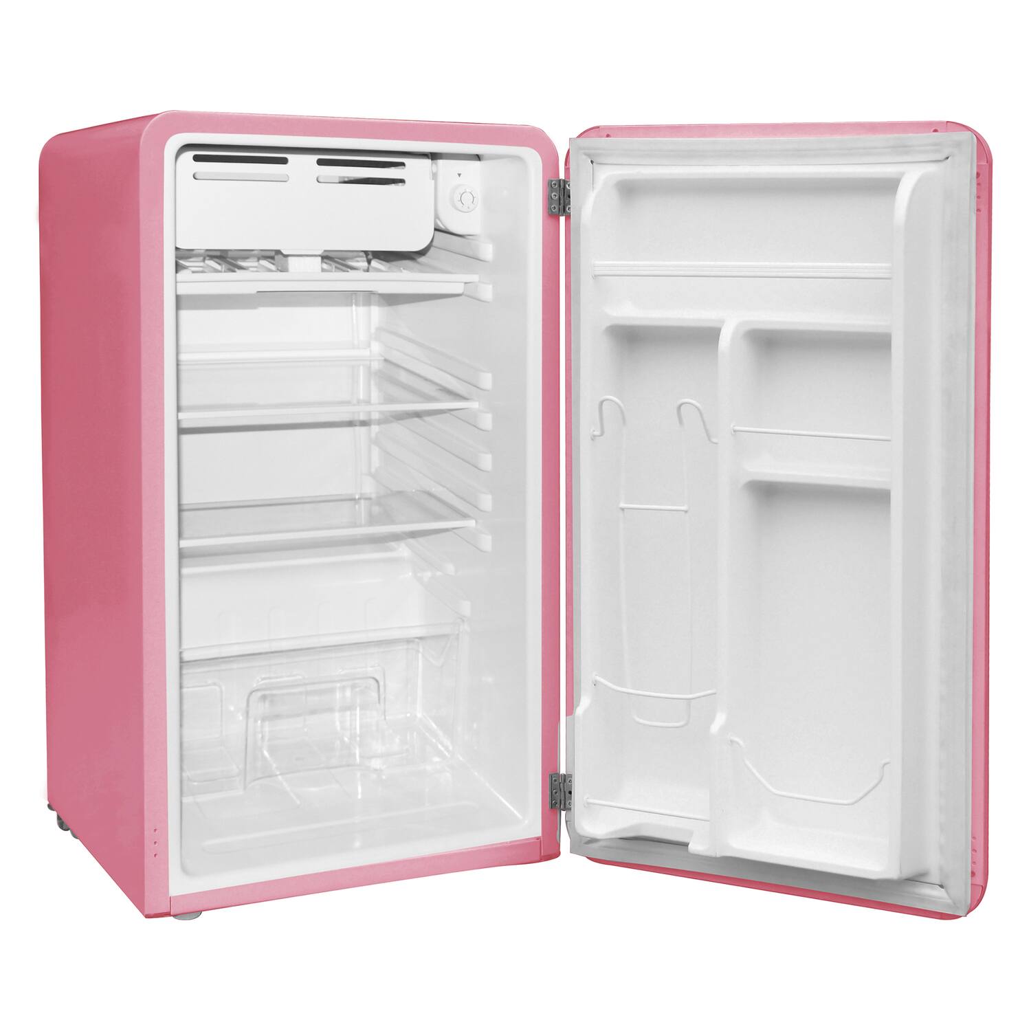 Alt View 3. Frigidaire - Frigidaire Efr372-b-pink 3.2-cu.-ft. 60-watt Retro Compact Refrigerator (pink) - pink.