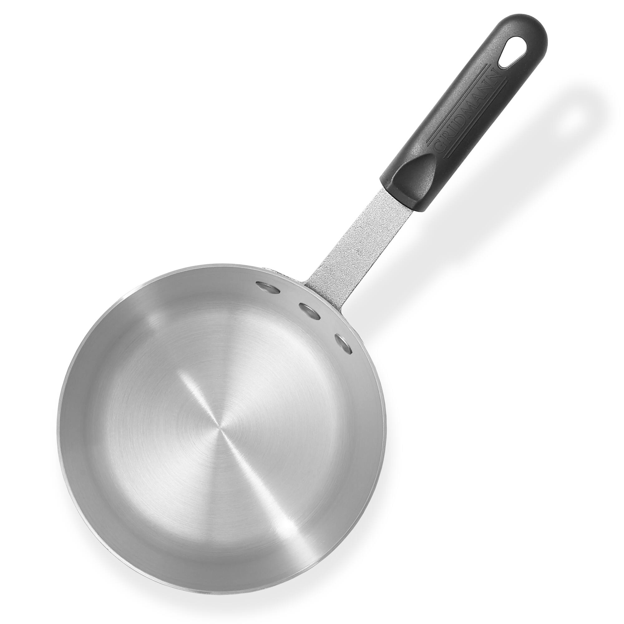Alt View 2. GRIDMANN - 1.5-QT Aluminum Sauce Pan and Silicone Handle NSF Pro Cookware - Silver.