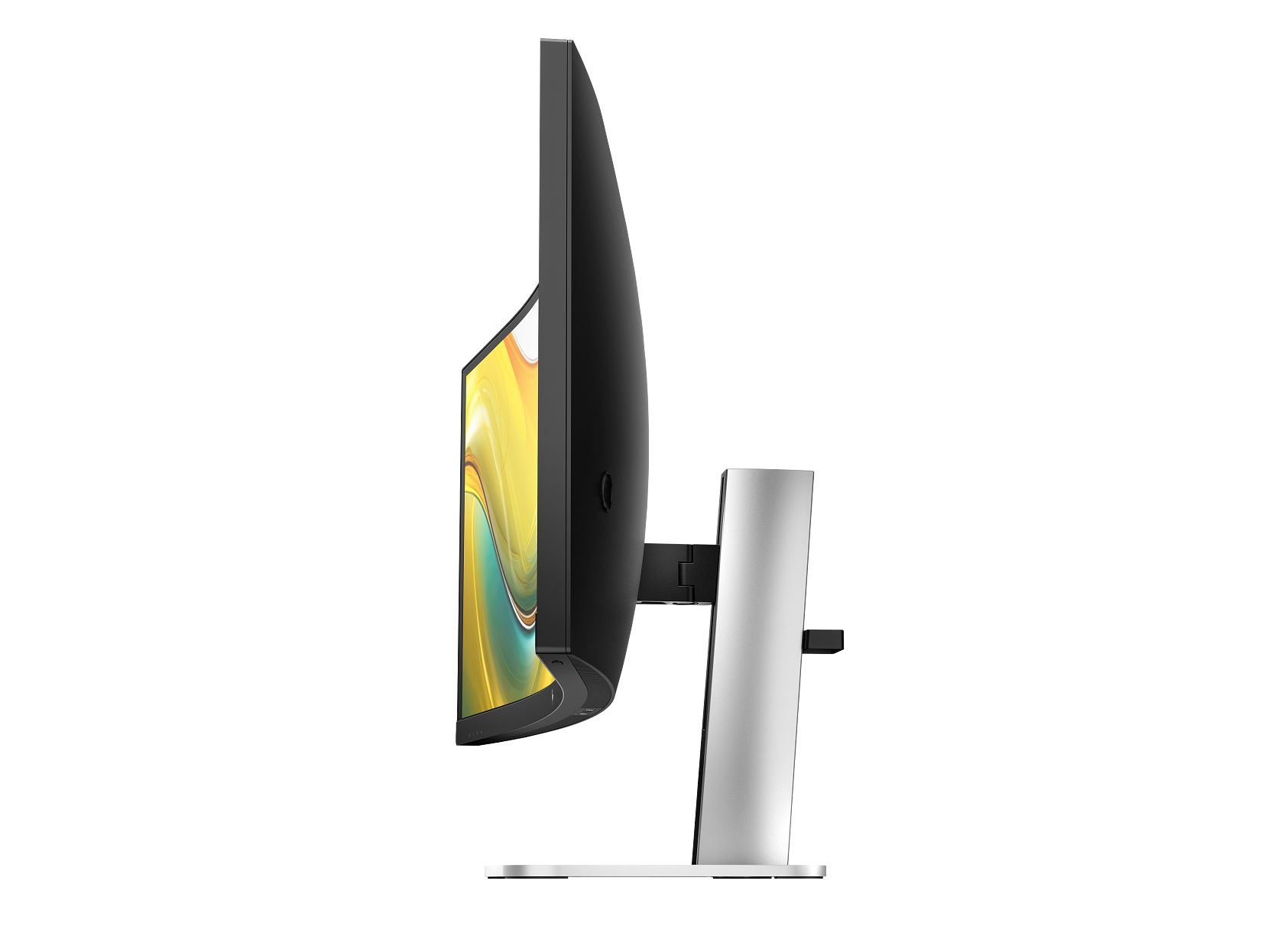 Alt View 2. HP - HP Series 5 Pro 534pm 34" WQHD VA Monitor With 5ms Response Time,  Tilt, Displayport, HDMI & DKZ (9E0Z2UT#ABA) 2 Pack - Black/Silver.